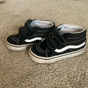Toddler size 7.5 vans high tops
